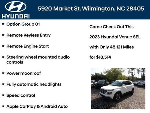 Lunar 2023 Hyundai VENUE SEL