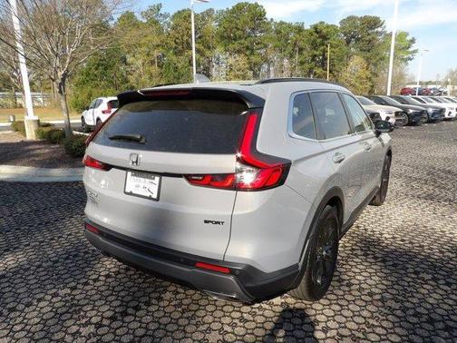Gray 2024 Honda CR-V Hybrid Sport-L