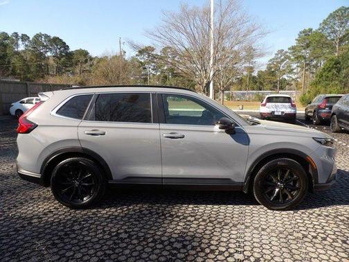 Gray 2024 Honda CR-V Hybrid Sport-L