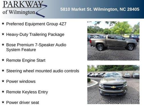Brownstone Metallic 2016 Chevrolet Colorado Z71