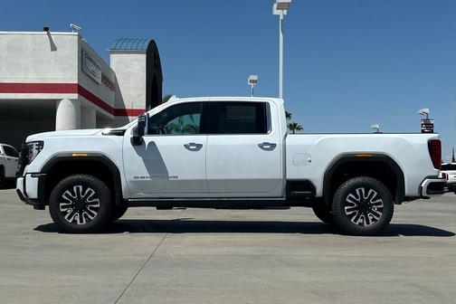 Glacier White Tricoat 2026 GMC Sierra 2500 Denali Ultimate