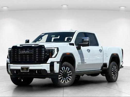 Glacier White Tricoat 2026 GMC Sierra 2500 Denali Ultimate