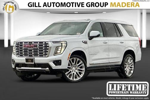 Glacier White Tricoat 2026 GMC Yukon Denali