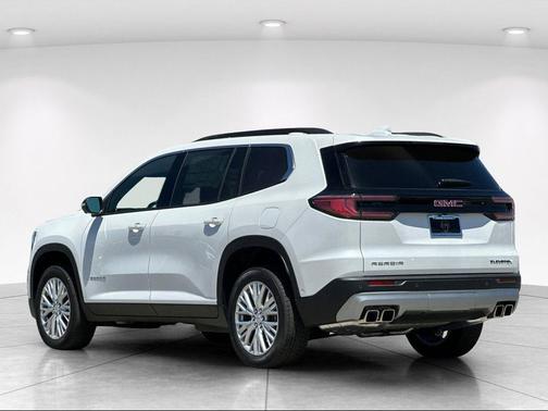 White Frost Tricoat 2025 GMC Acadia FWD Elevation
