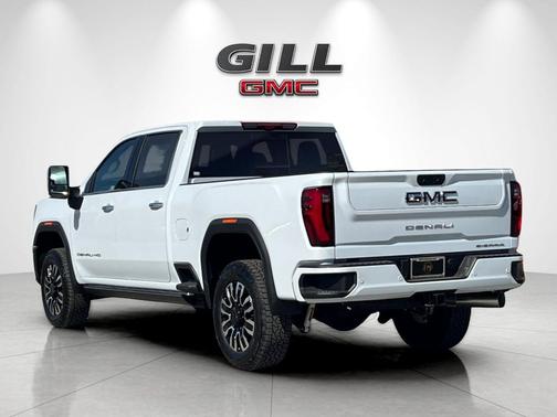 Glacier White Tricoat 2026 GMC Sierra 2500 Denali Ultimate