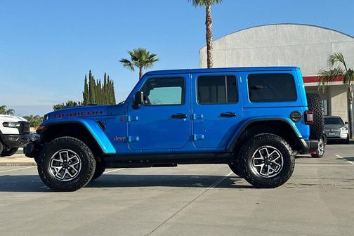 Hydro Blue Pearlcoat 2026 Jeep Wrangler Rubicon