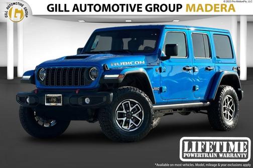 Hydro Blue Pearlcoat 2026 Jeep Wrangler Rubicon