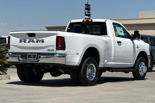 Bright White Clearcoat 2026 RAM 3500 Tradesman Regular Cab 4x4 8' Box