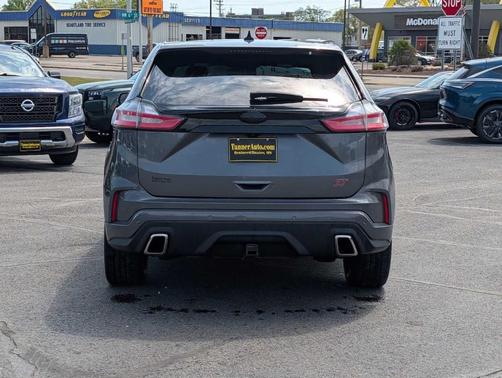 Gray 2022 Ford Edge ST