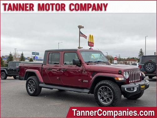 Red 2021 Jeep Gladiator Overland