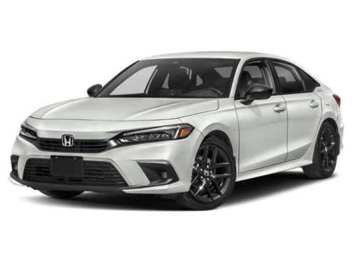 Blue 2023 Honda Civic Sport