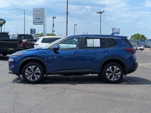 Caspian Blue 2023 Nissan Rogue SV