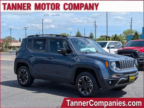 Blue 2023 Jeep Renegade Latitude