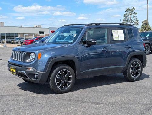 Blue 2023 Jeep Renegade Latitude