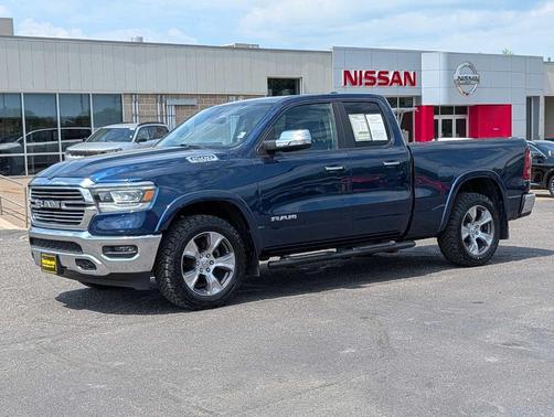 Blue 2020 RAM 1500 Laramie