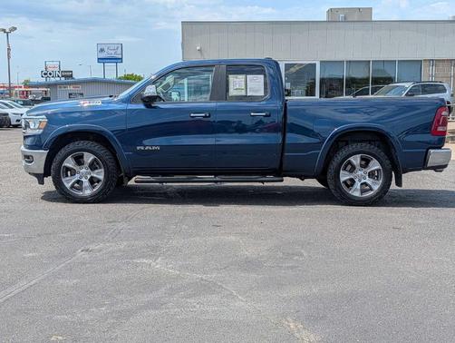 Blue 2020 RAM 1500 Laramie