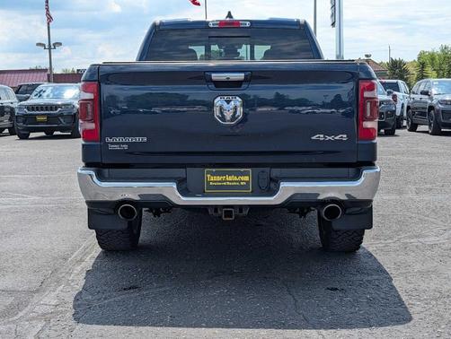 Blue 2020 RAM 1500 Laramie