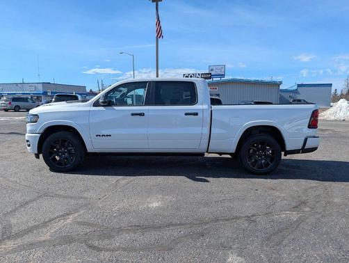 White 2026 RAM 1500 Laramie
