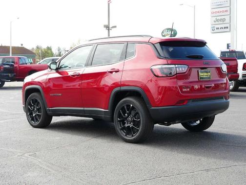 Red 2026 Jeep Compass Latitude