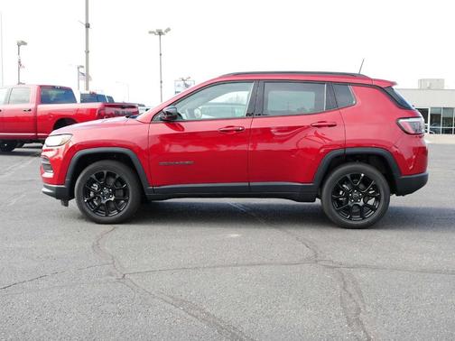 Red 2026 Jeep Compass Latitude