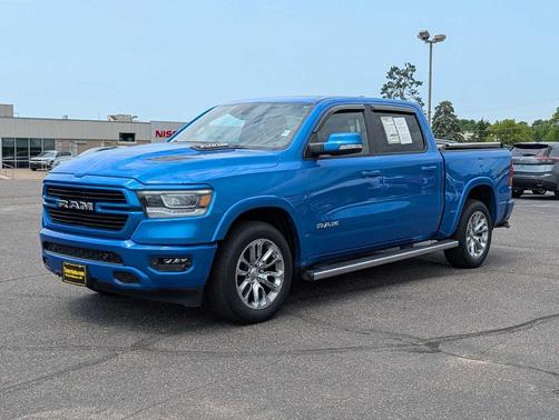Blue 2022 RAM 1500 Laramie