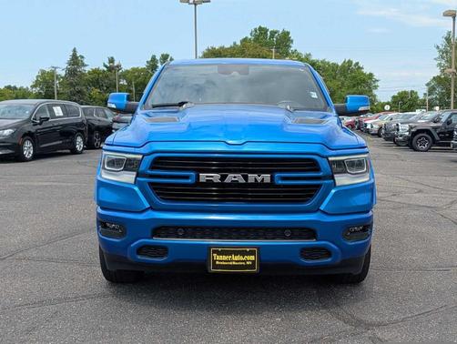 Blue 2022 RAM 1500 Laramie