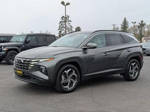 Gray 2023 Hyundai TUCSON Limited