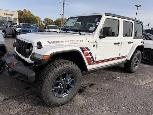 White 2026 Jeep Wrangler Sport