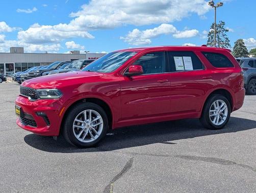 Red 2021 Dodge Durango GT