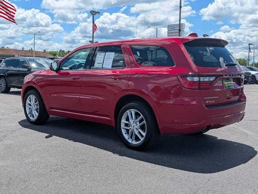 Red 2021 Dodge Durango GT