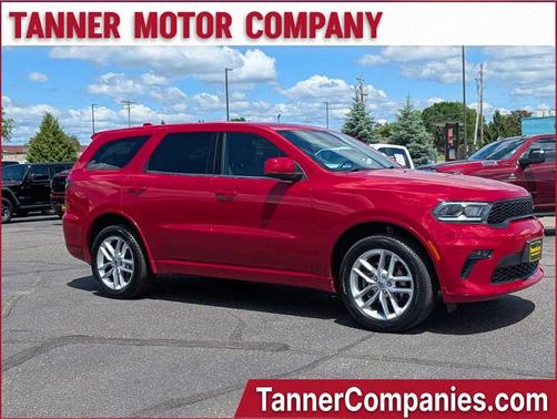 Red 2021 Dodge Durango GT