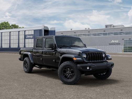 Black 2026 Jeep Gladiator Sport