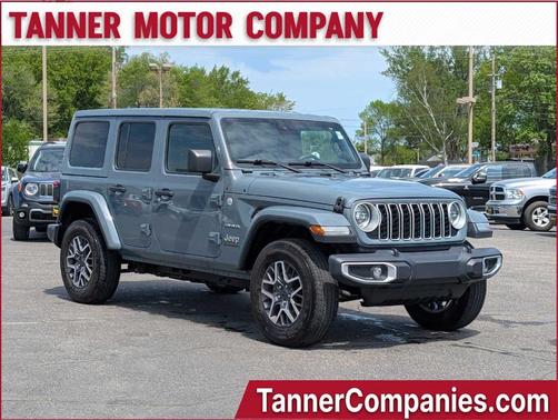 Gray 2024 Jeep Wrangler Sahara