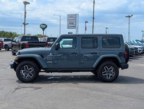 Gray 2024 Jeep Wrangler Sahara