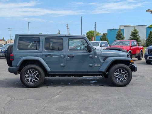 Gray 2024 Jeep Wrangler Sahara