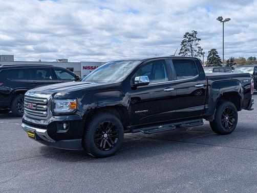 Black 2016 GMC Canyon SLT