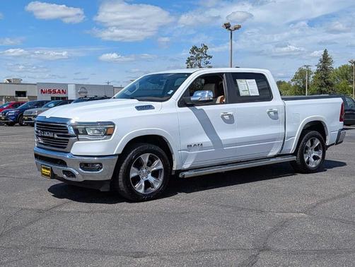 White 2021 RAM 1500 Laramie
