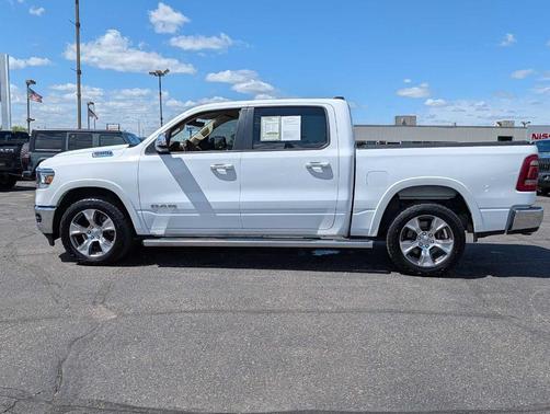 White 2021 RAM 1500 Laramie