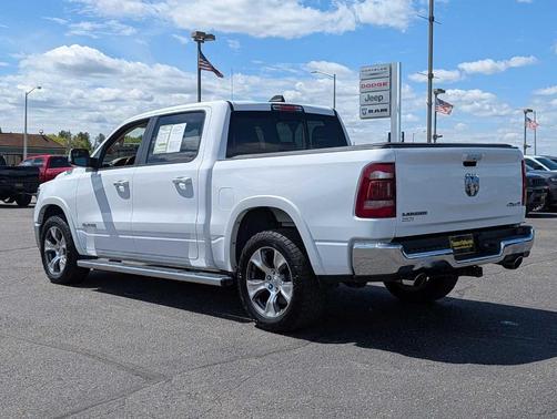 White 2021 RAM 1500 Laramie
