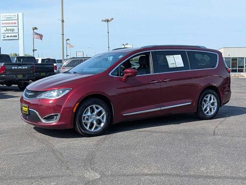 Red 2019 Chrysler Pacifica Touring-L