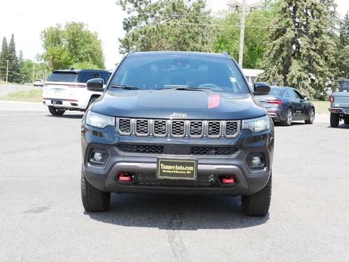 Black 2026 Jeep Compass Trailhawk