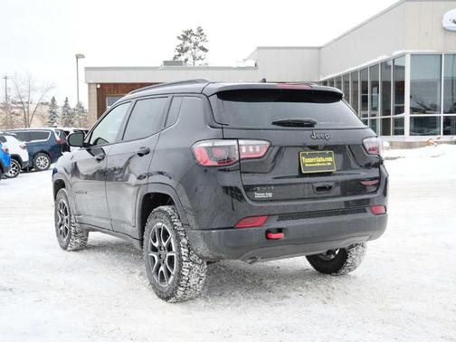 Black 2026 Jeep Compass Trailhawk