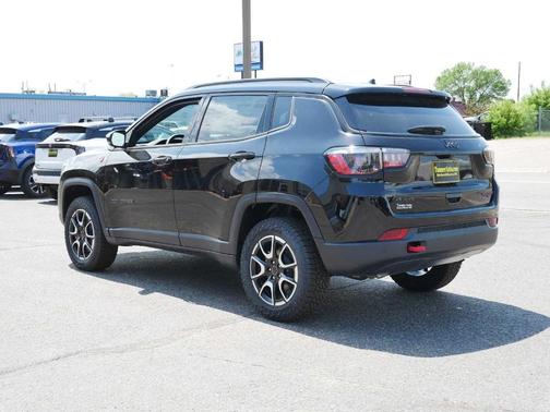 Black 2026 Jeep Compass Trailhawk