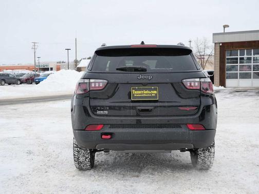 Black 2026 Jeep Compass Trailhawk