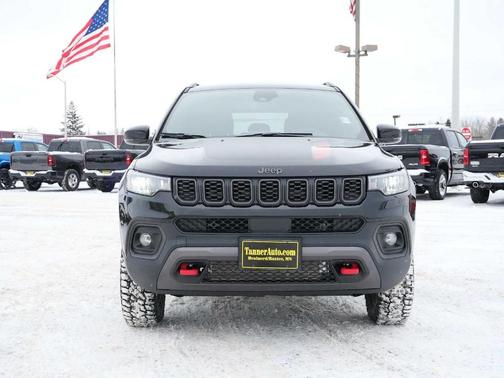 Black 2026 Jeep Compass Trailhawk