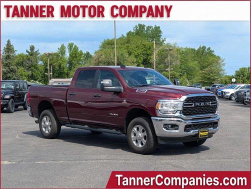 Red 2023 RAM 2500 Big Horn