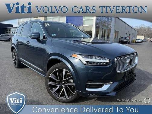 Denim Blue 2024 Volvo XC90 B6 Ultimate Bright 7-Seater