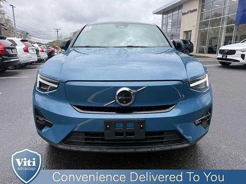 Fjord Blue 2023 Volvo C40 Recharge Pure Electric Ultimate
