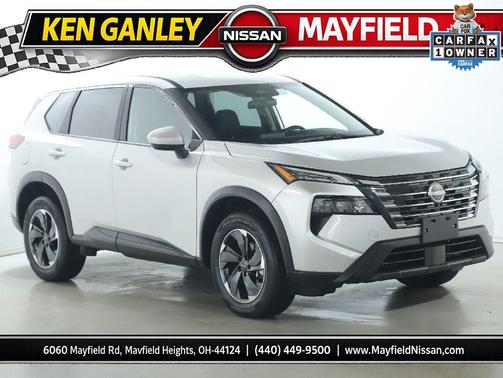 Brilliant Silver Metallic 2025 Nissan Rogue SV