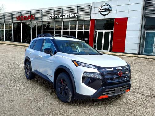 Everest White Pearl Tricoat 2026 Nissan Rogue Rock Creek
